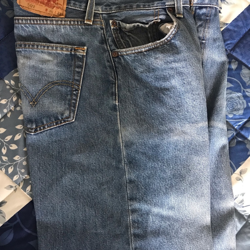 Button-fly 501 Levi’s